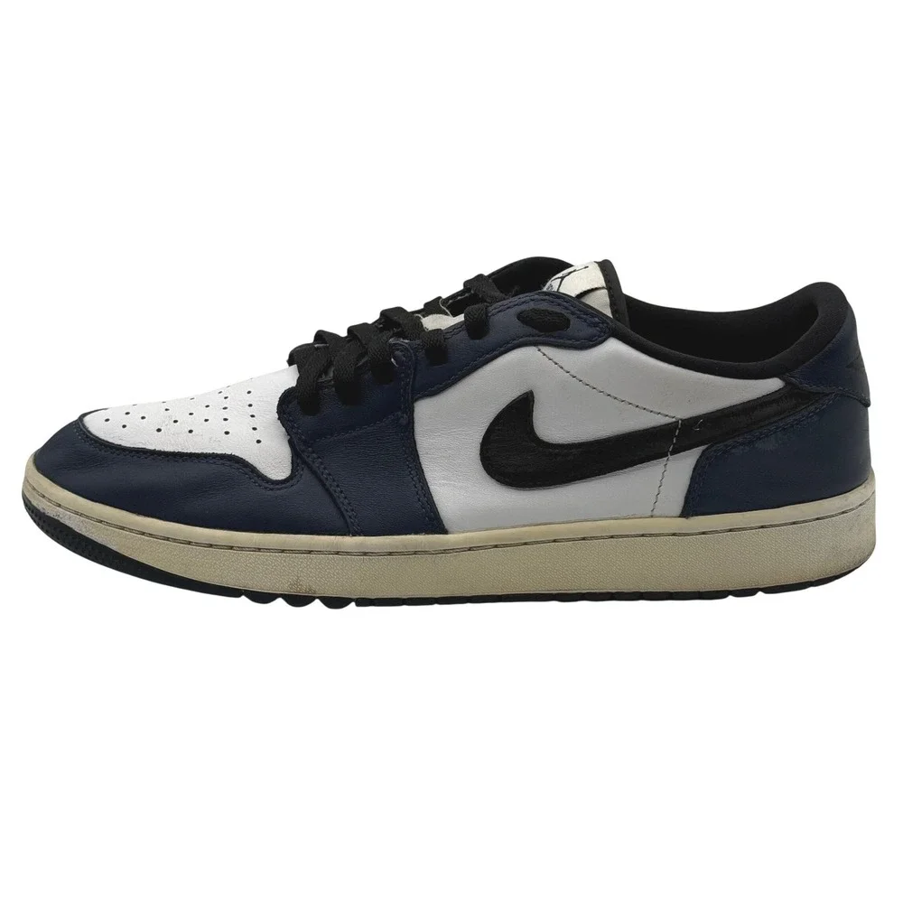 Nike Air Jordan 1 Low Golf Midnight Navy Mens Size 12 Spikeless Golf DD9315-104